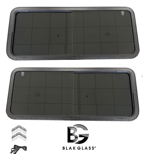 Blakglass pair rear sliding - rear,